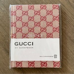 NIP GUCCI "My Scrapbook" Limited Edition Notebook BAILA 2018 Japan Exclusive